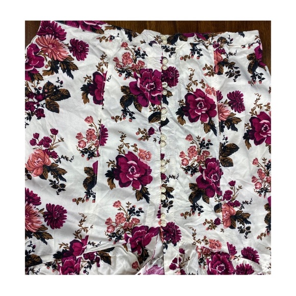 Never Worn AE Floral High Waisted Maxi Skirt 16 - Picture 3 of 4